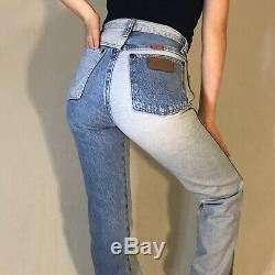 vintage color block jeans