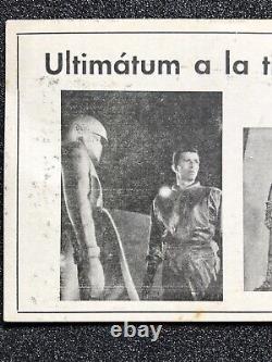 1950's The Day the Earth Stood Still Card Ultra RARE Vintage Cinema
