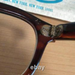 1950s- Ultra Rare Vintage Eyeglasses Tart arnel amber 42-22