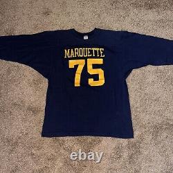 1970s Marquette University Vintage t-shirt Ultra Rare True Vintage Rap Tee