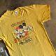 1984 Vintage 80s Ultra Rare Mickey Mouse Disney Usa Olympics Judo T-shirt Sz M