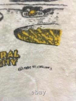 1984 Vintage Zap Comix Shirt M Robert Crumb Ultra Rare