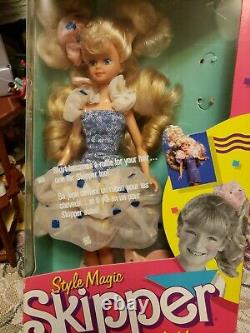 1988 Mattel Style Magic Skipper Barbie 1915 ULTRA RARE