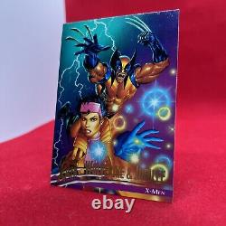 1996 Wolverine & Jubilee Fleer Ultra Xmen Rare Vintage Card NM #81 Marvel