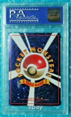 1998 Pokemon Japanese Trading Please Holo Back Promo PSA-10 Vintage Case