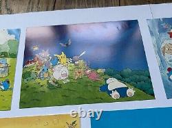 1999 Pokemon Postcard Keiko Fukuyama Art Set B Complete Japanese Vintage