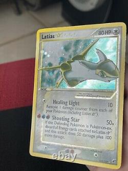 2006 Latias Gold Star105/107 EX Deoxys Pokemon ULTRA Rare Vintage Card