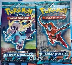 2013 Vintage Pokemon Booster Packs Plasma Freeze NewithSealed x 2 Ultra Rare Find