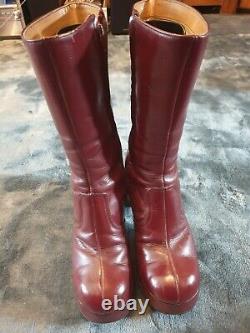 70's vintage platform boots leather the real deal ultra rare gr8 investment