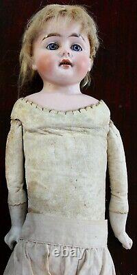 Antique 16 Bisque Head German Doll C2 Dep Ultra Rare Kid Body 16