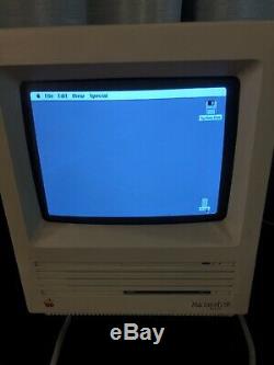 Apple Macintosh SE FDHD Model M5011 PC Vintage Computer + Ultra Rare Dual Floppy