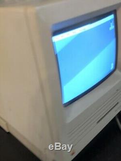 Apple Macintosh SE FDHD Model M5011 PC Vintage Computer + Ultra Rare Dual Floppy
