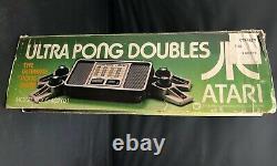 Atari Ultra Pong Doubles CIB Rare In Box Vintage