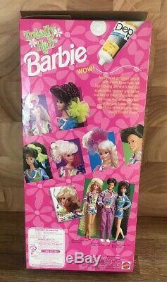 BARBIE Doll Vintage Totally/Ultra Hair Brunette 1117 Mattel 1991 MIB/NIB Rare