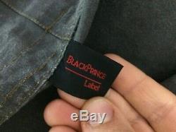 BELSTAFF Waxed Cotton Vintage BLASTER Black Prince ULTRA RARE collector Jacket L