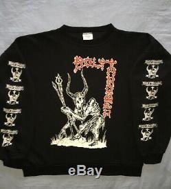 BOLT THROWER 1991'Unleashed Upon Mankind' Ultra Rare Vintage Sweatshirt Large