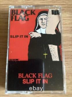 Black Flag Slip It In Cassette Fringe Records Ultra Rare Vintage No Barcode