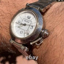 Bulova Automatic Cartier Pasha Ultra Rare Men Vintage Watch Stunning