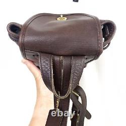 COACH Ultra Rare Vintage Brown Mahogany Leather Mini Backpack Style 9950 VG+