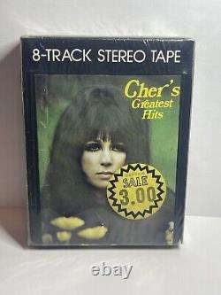 Cher Greatest Hits Ultra Rare Vintage 8-track Tape Cartridge Brand New Sealed