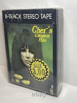 Cher Greatest Hits Ultra Rare Vintage 8-track Tape Cartridge Brand New Sealed