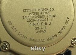 Citizen Promaster Aqualand C028 Titanium Ultra Rare taucher uhr vintage