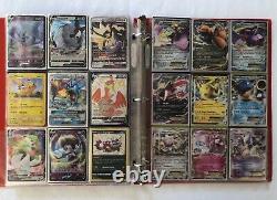 Collection Binder Lot Pokemon Cards Vintage, Full Arts & Ultra Rares 180 Cards