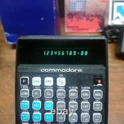 Commodore N60 Ultra Rare Navigation Vintage Calculator Mib Works Perfectly