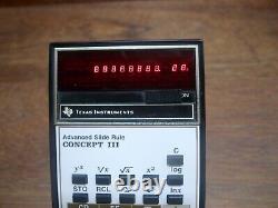 Concept III Ultra Rare Zayre Vintage Calculator Works Perfectly