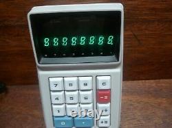 El-8 Itron Display Ultra Rare Vintage Calculator Works Perfectly