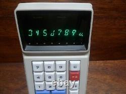 El-8 Itron Display Ultra Rare Vintage Calculator Works Perfectly