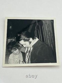 Elvis Presley Authentic Vintage Original Kodak Photo Stamped 1969 Ultra Rare