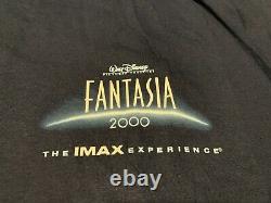 FANTASIA 2000 IMAX ultra rare 2-sided vintage promo shirt Adult XL Walt Disney