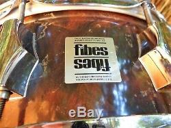 FIBES SFT 690 FiberGlass Snare 14 x 5,5 UltraRare VINTAGE Drums
