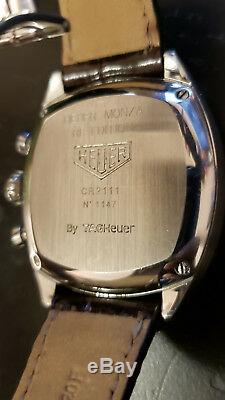 FREE SHIPPING Heuer Monza Re Edition Box & Papers TAG Heuer ULTRA RARE