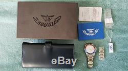 FREE SHIPPING Squale 1545 30 ATMOS GMT PanAm Rolex homage ULTRA RARE