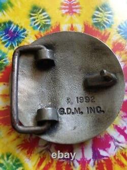 Grateful Dead Belt Buckle Vintage 1992 GDM Authentic Ultra Rare PSYCLE SAM USA