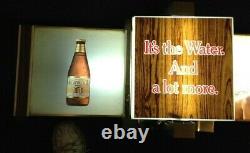 HUGE 5ft ULTRA RARE Vintage Olympia Beer Large Its the Water Bar Light Up Sign