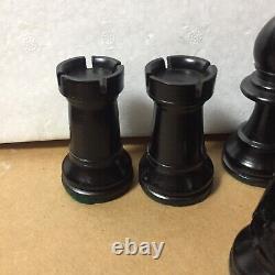 Hastings Chess Congress Antique/Vintage Chess Set with Box ULTRA RARE
