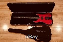 Headless Steinberger XM2 Bass Ultra Rare Vintage Red withWhite binding