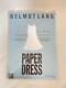 Helmut Lang Ultra Rare Vintage 1990 Paper Dress Brand New In Package