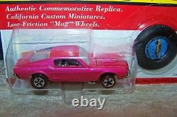 Hot Wheels 1993 Vintage Series Pink Custom Redline Mustang Ultra rare