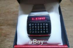 Hp-01 Ultra Rare Vintage Calculator Watch Works Perfectly