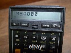 Hp-41c Bug #3 Fullnut Ultra Rare Vintage Calculator Works Perfectly