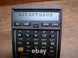 Hp-41c Bug #3 Fullnut Ultra Rare Vintage Calculator Works Perfectly