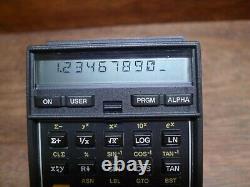 Hp-41c Bug #3 Fullnut Ultra Rare Vintage Calculator Works Perfectly