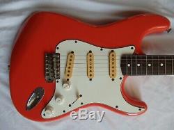JV Fender Japan Vintage Stratocaster 1982 Fiesta Red ULTRA rare FRD 62 RI