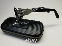 Jean Paul Gaultier'97 Silver Fork Temple Uv Sunglasses 56-3271 Ultra Rare Case