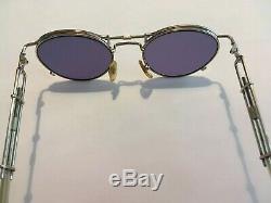 Jean Paul Gaultier Mod. 56 0174 Vintage Sunglasses 90's Ultra Rare Steampunk