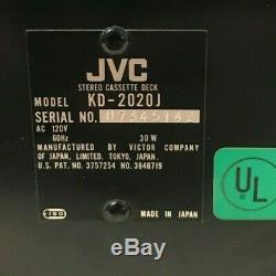 Jvc Kd-2020j Vintage Cassette Deck Ultra Rare Jp Model, Spec